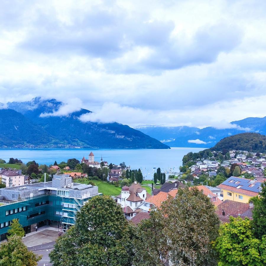 Spiez Lakeview By The Station Room A Exteriér fotografie
