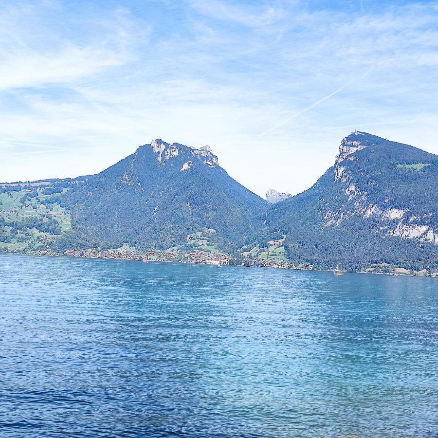 Spiez Lakeview By The Station Room A Exteriér fotografie