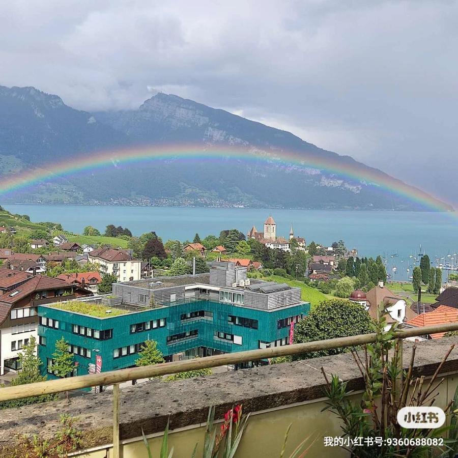 Spiez Lakeview By The Station Room A Exteriér fotografie