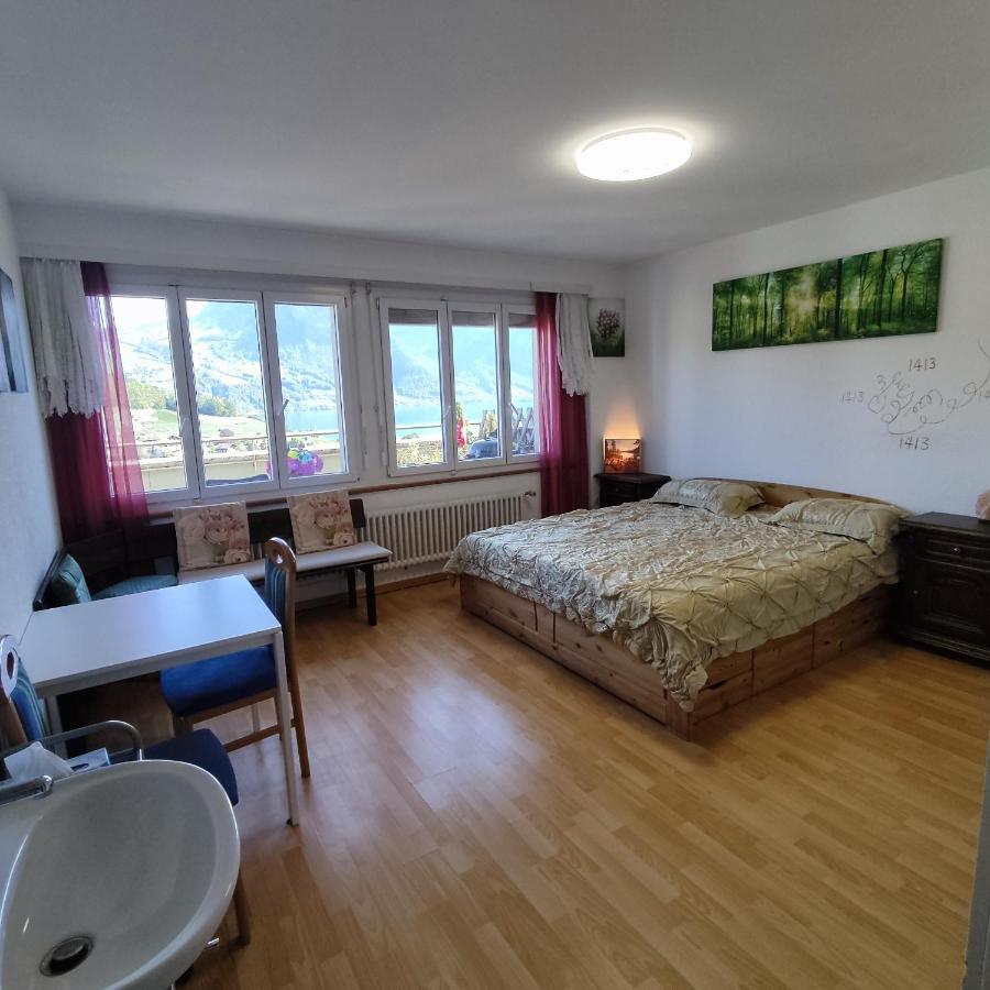 Spiez Lakeview By The Station Room A Exteriér fotografie